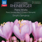 the album cover for Dmytro Semykras - Rheinberger: Pno Works