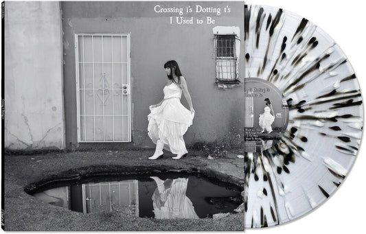 the album cover for Crossing I's Dotting T's - I Used To Be [BLACK/WHITE/CLEAR SPLATTER]