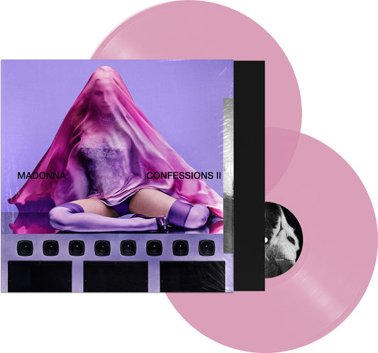 the album cover for Madonna - CONFESSIONS II [Translucent Pink Vinyl - Expanded]