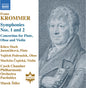 the album cover for Klara Jasencakova  Mach - Krommer: Symphonies Nos. 1-2