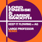the album cover for Lord Finesse - Keep It Flowing ft. A.G. (Large Professor Remix)