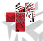 the album cover for Nate Krafft - Crimson Arsenal / Man Machine