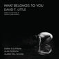 the album cover for Alarm Will Sound - Little: What Belongs To You (2cd)
