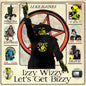 the album cover for Luke Haines - Izzy Wizzy Let's Get Bizzy