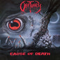the album cover for Obituary - Cause Of Death - Gray/Black Splatter (Blk) [Colored Vinyl]