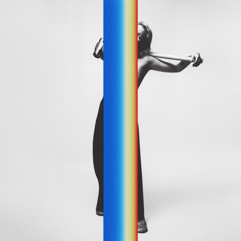 the album cover for Sylvan Esso - Ow [Black]