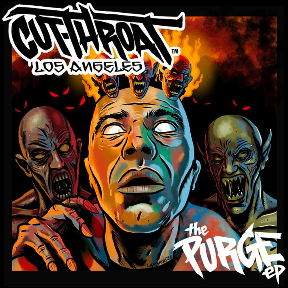 the album cover for Cutthroat - Purge Ep