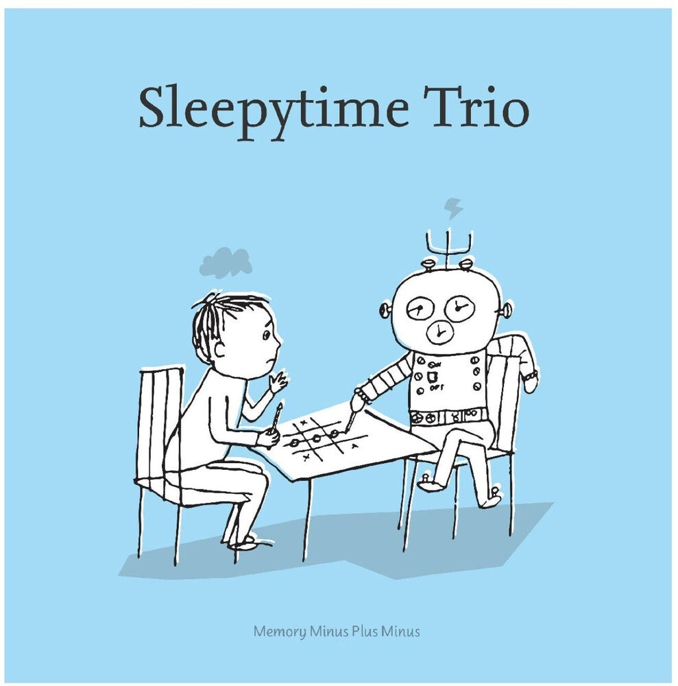 the album cover for Sleepytime Trio - Memory Minus Plus Minus - Clear Vinyl [Clear Vinyl]