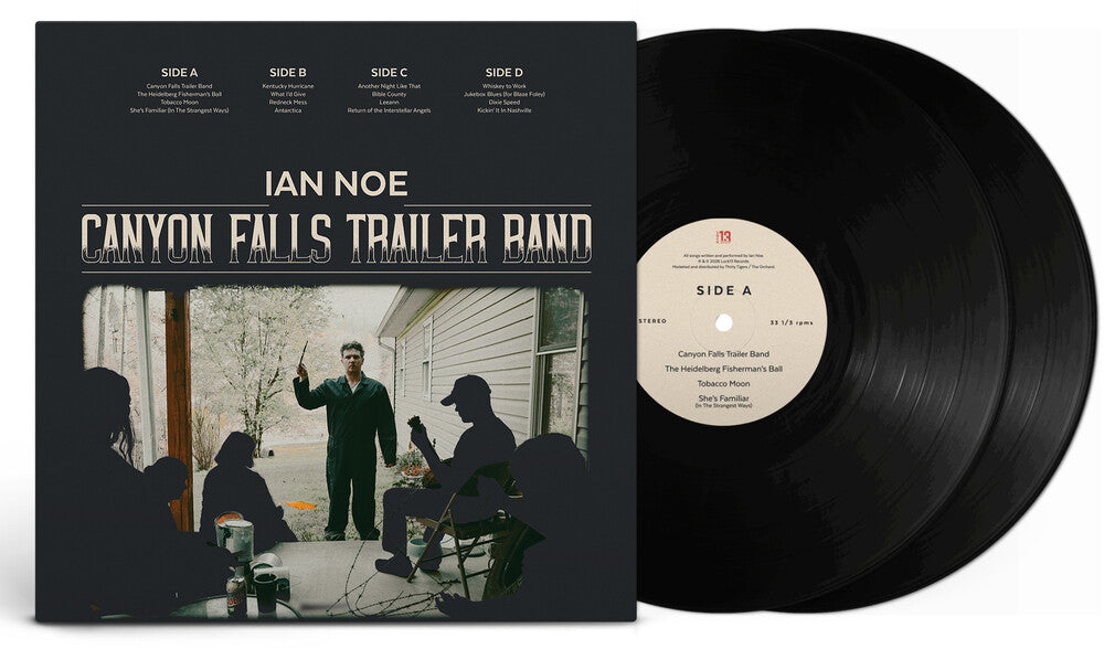 the album cover for Ian Noe - Canyon Falls Trailer Band [180g Black]
