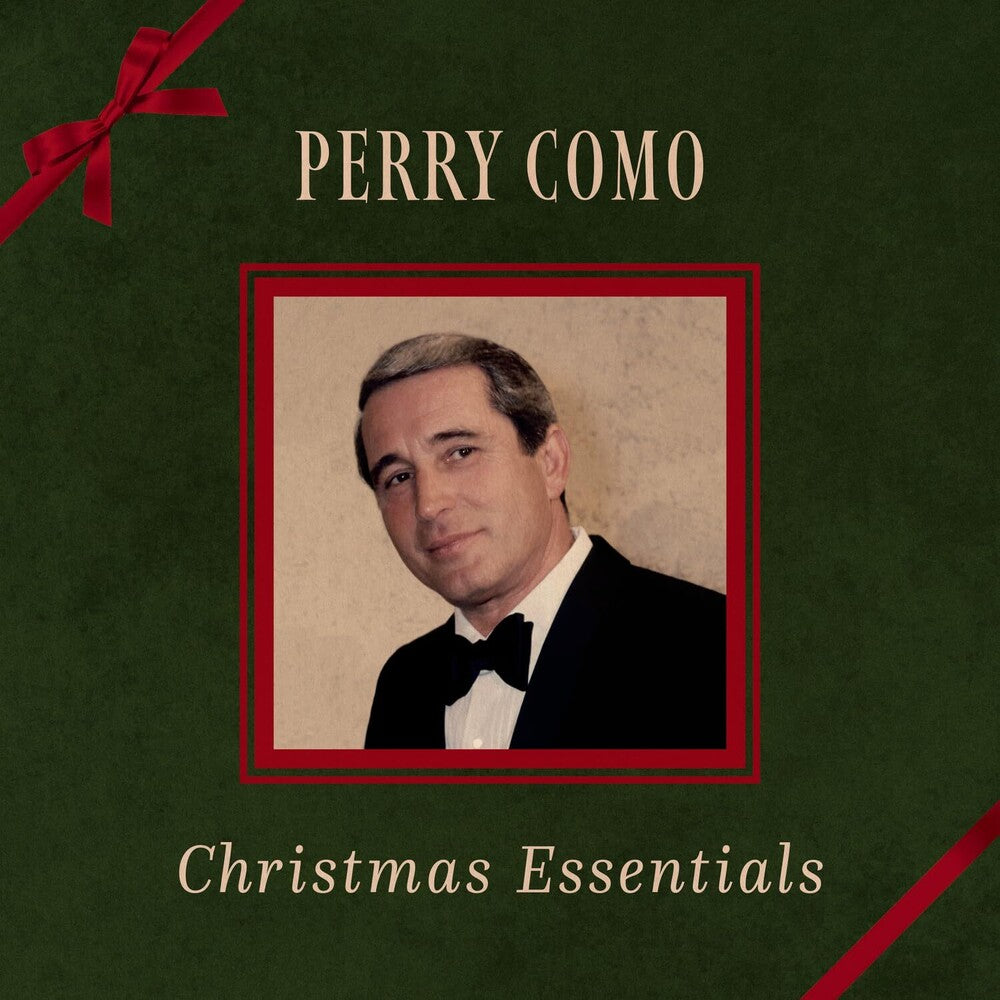 the album cover for Perry Como - Christmas Essentials
