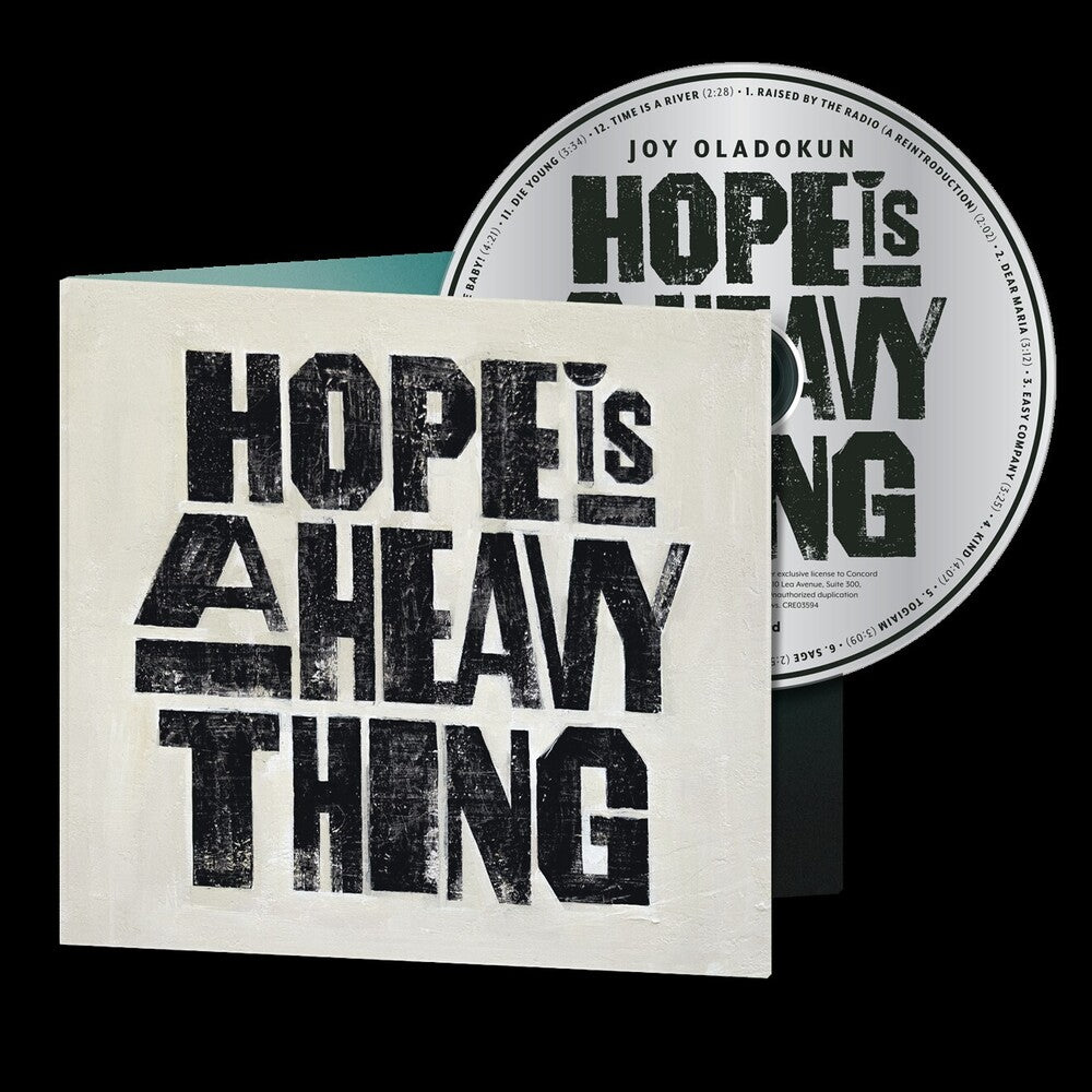 the album cover for Joy Oladokun - Hope Is A Heavy Thing