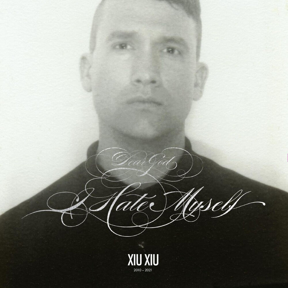 the album cover for Xiu Xiu - Dear God I Hate Myself - Deluxe Edition Silver
