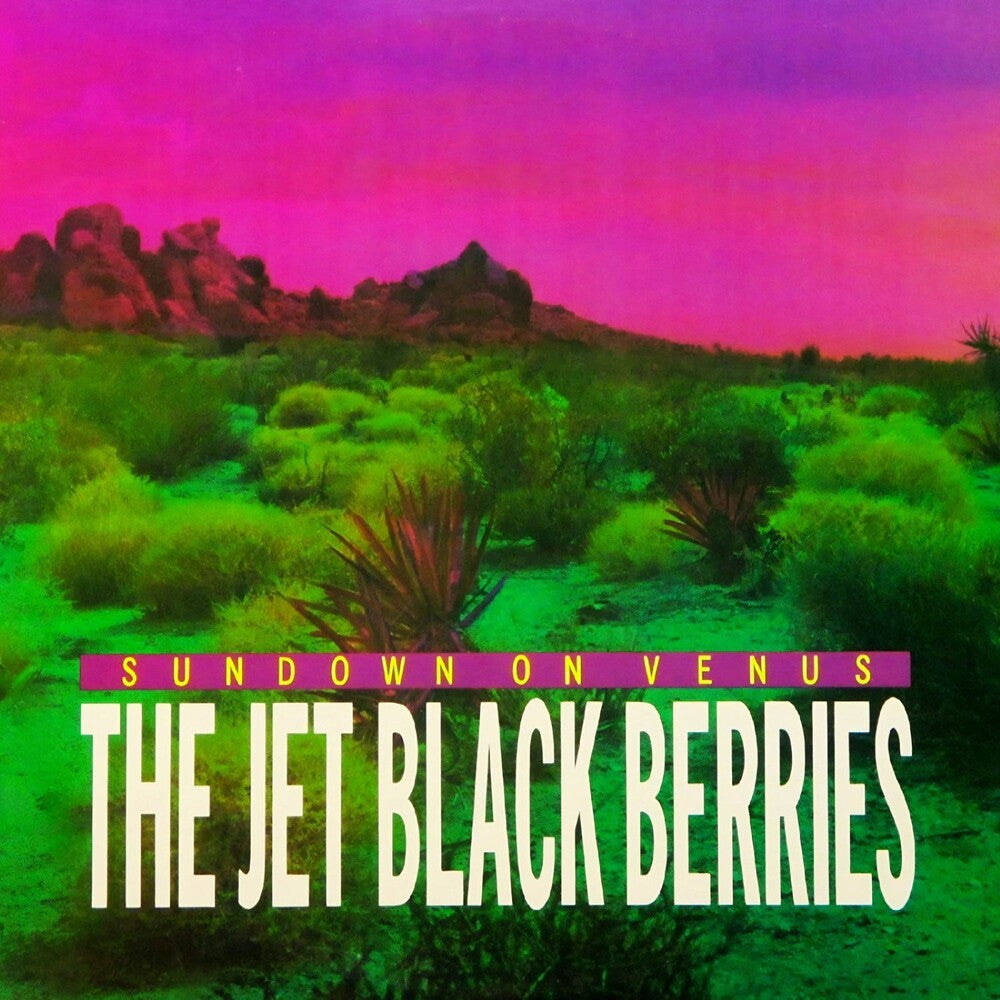 the album cover for Jet Black Berries - Sundown On Venus (Definitive Edition) (Gate)