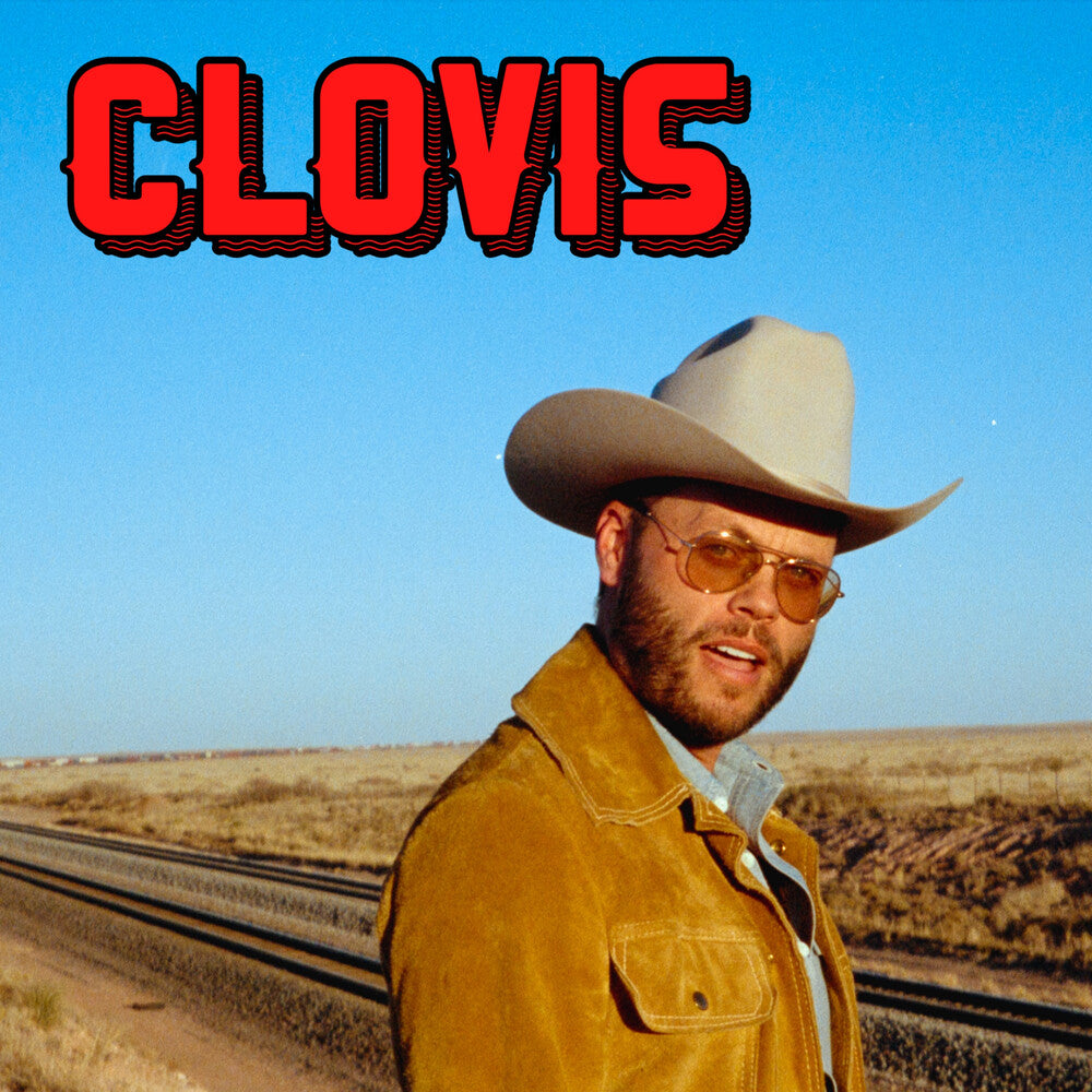 the album cover for Charley Crockett - Clovis [Black]
