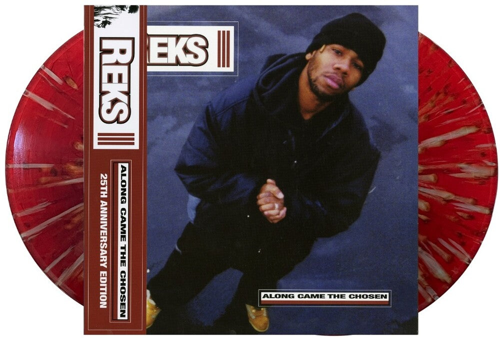 the album cover for Reks - Along Came The Chosen [Colored Vinyl] (Red) (Aniv) (Spla)