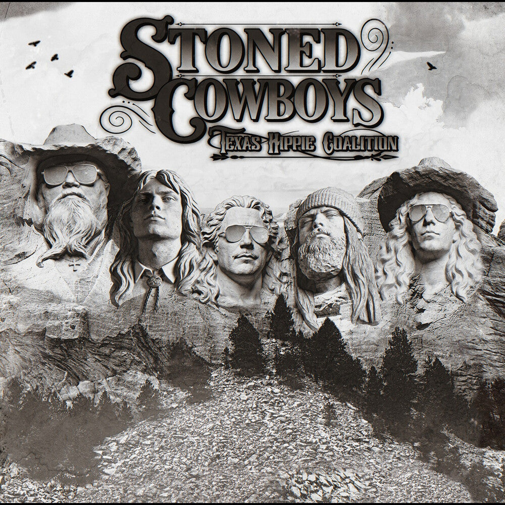 the album cover for Texas Hippie Coalition - Stoned Cowboys