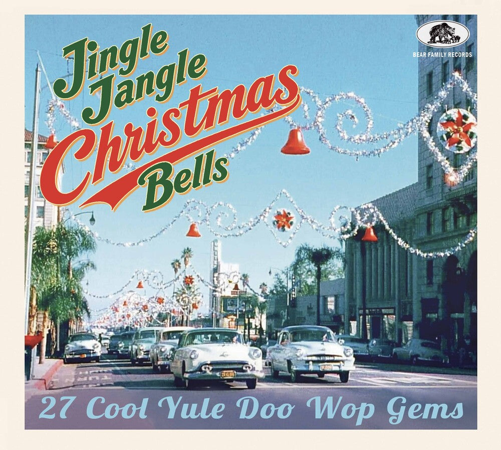 the album cover for Jingle Jangle Christmas Bells: 27 Cool Yule / Var - Jingle Jangle Christmas Bells: 27 Cool Yule / Var