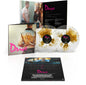 the album cover for Cliff Martinez - Drive: Original Motion Picture Soundtrack - 15th Anniversary [Gold Splatter On Clear]