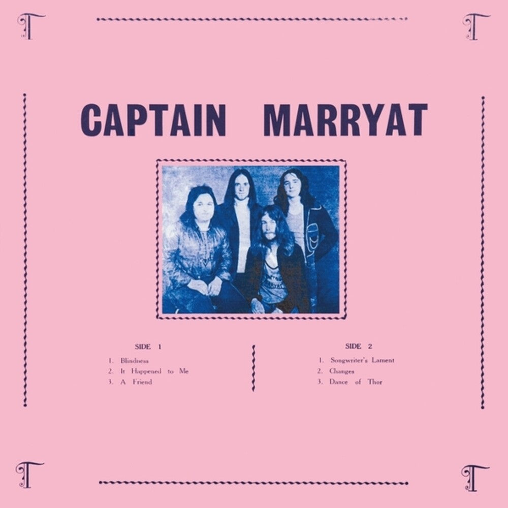 the album cover for Captain Marryat - Captain Marryat