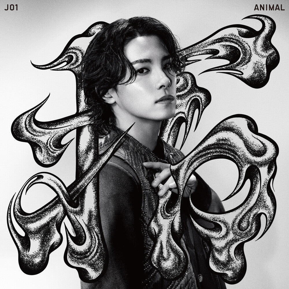 the album cover for JO1 - ANIMAL [Member Solo Jacket Ver Takumi]