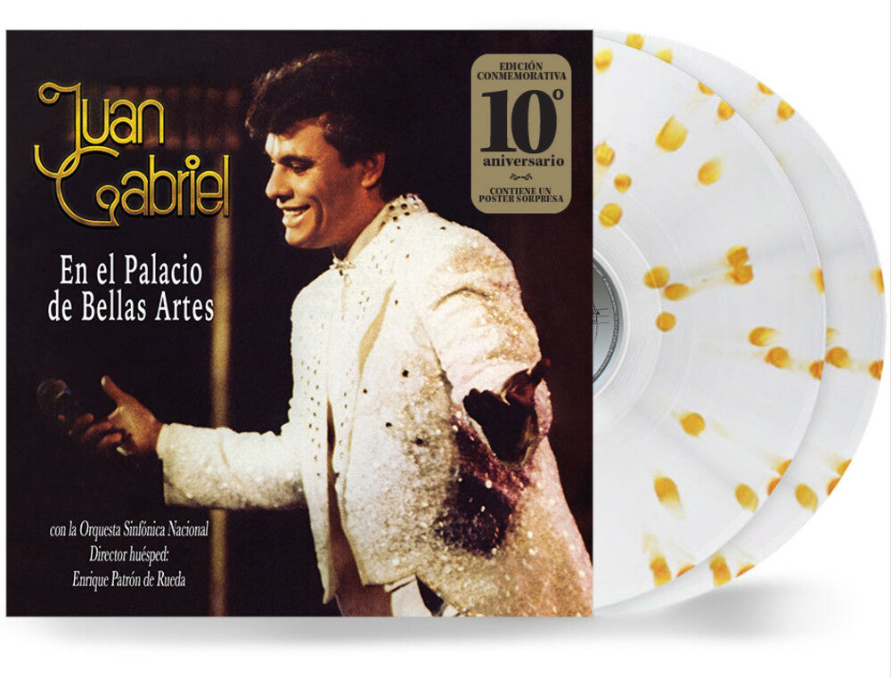 the album cover for Juan Gabriel - En El Palacio De Bellas Artes - Edición Aniversario