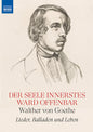 the album cover for Ulf Bästlein - Walther Von Goethe: Lieder Balladen Und Leben